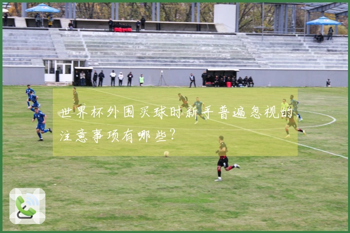 世界杯外围买球时新手普遍忽视的注意事项有哪些？